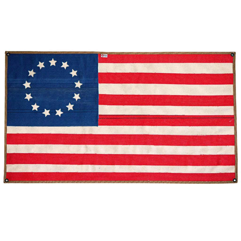 American Flag - Fire Hose - Betsy Ross